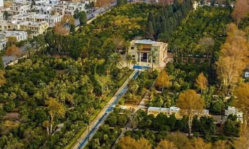 باغ عمارت دلگشا شيراز